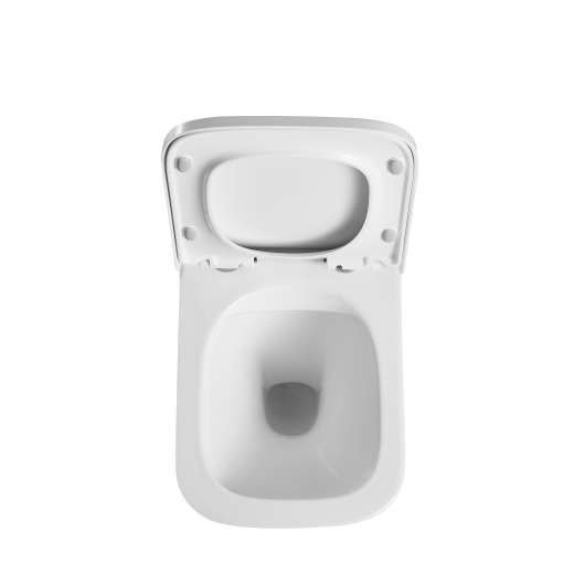 Унітаз підвісний Mixxus Premium Quadro-0301-R 490x340x360mm, система змиву Rimless (MP6452) купить в САНН Одесса, изображение 3