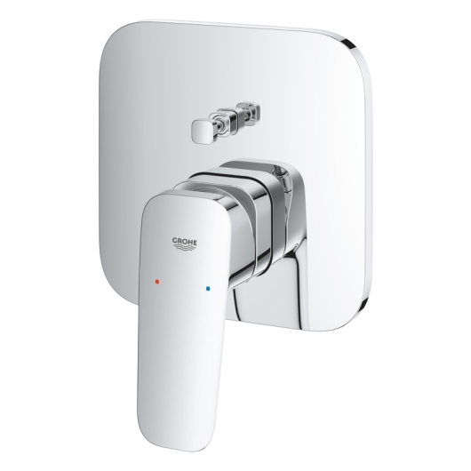 Однорычажный смеситель с переключателем на 2 положения Grohe Cubeo (1017780000) купить в САНН Одесса, изображение 4