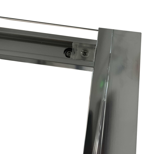 Душевая кабина без поддона KOER SR SC03-100x100x200-TR-01 прозрачное стекло EASY CLEAN 6мм хром (KR5357) купить в САНН Одесса, изображение 3