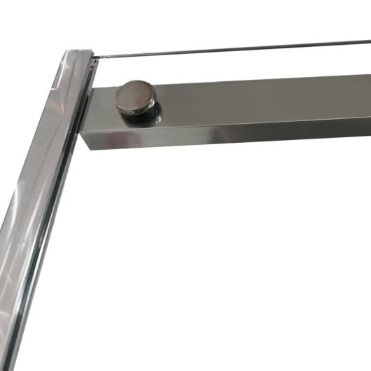 Душевая кабина без поддона KOER SR SC03-100x100x200-TR-01 прозрачное стекло EASY CLEAN 6мм хром (KR5357) купить в САНН Одесса, изображение 2