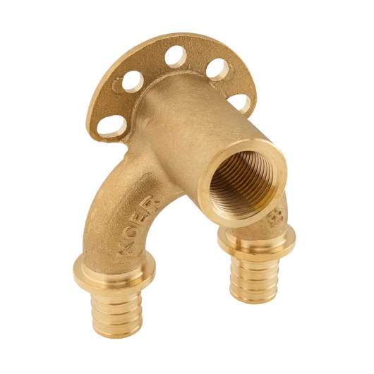 Уголок настен. з сквозным проходом и ВР Koer KA.LW20-06F-20 - 20(2.8mm) x 1/2"F x 20(2.8mm) (KR4883) купить в САНН Одесса, изображение 4