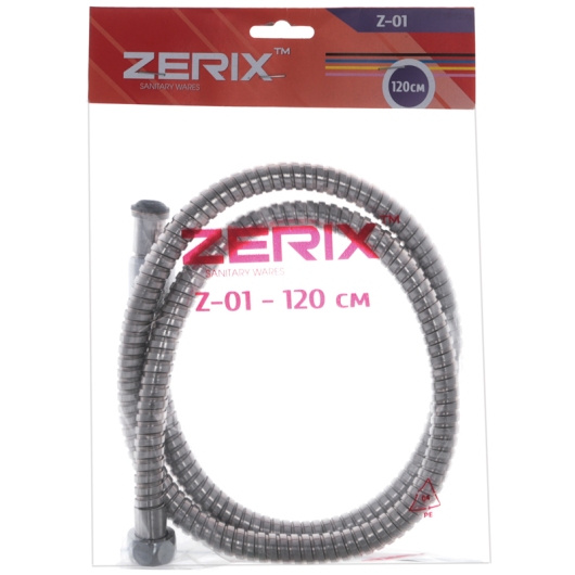 Шланг для гигиен. душа Zerix Chr.Z-01 (120 см) (ZX2821) купить в САНН Одесса, изображение 2
