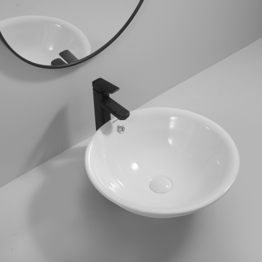 Раковина врезная на столешницу MIXXUS PREMIUM TOPPER-1601 470х470х180mm (перелив) (MP6571) купить в САНН Одесса, изображение 4