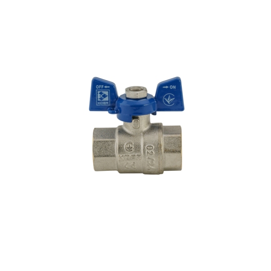 Кран шаровый Koer 1/2" ГГБ (KR.217.B) синий (KR2719) купить в САНН Одесса