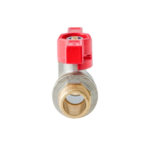 Кран шаровый ШШМ KOER EXTREME KE.219-15 - 1/2" MM ручка "бабочка" красная (KR5762) купить в САНН Одесса