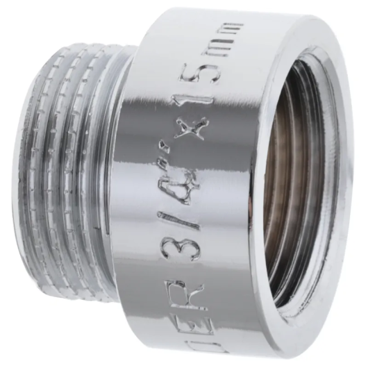Удлинитель 3/4"-15мм (хром) Koer KF.E08-15.CHR (KF0105) купить в САНН Одесса, изображение 3