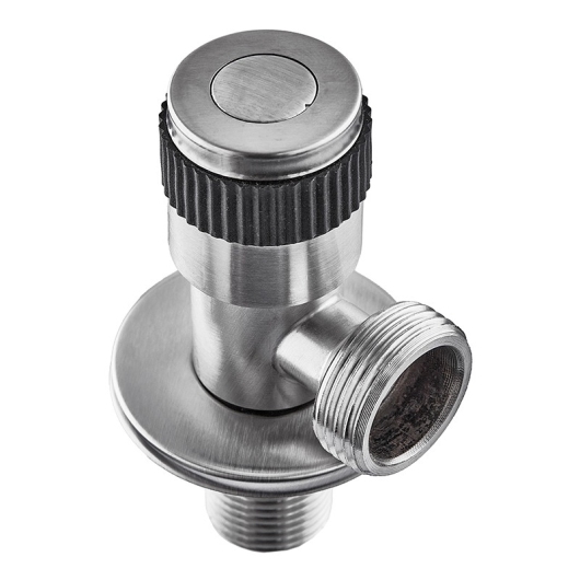 Кран для подключения сантехприборов MIXXUS VAL-05-1/2x3/4 из нерж. стали SUS304 (Цвет нерж) (MI6027) купить в САНН Одесса, изображение 2