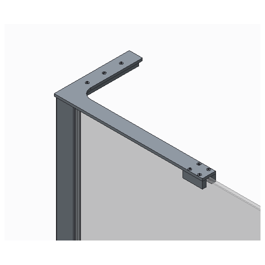 Душевая перегородка Walk-In KOER SR SP02-100x200-TR-01 прозрачное стекло EASY CLEAN 8мм хром (KR5395) купить в САНН Одесса, изображение 4