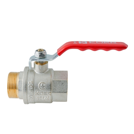 Кран шаровой ГШВ KOER EXTREME KE.215-32 - 1 1/4" FM ручка "рычаг" красная (KR5753) купить в САНН Одесса, изображение 3