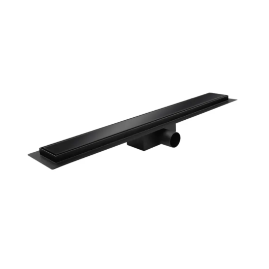Душевой трап KOER FD08-70x800-GLASS BLACK из нерж. стали SUS304 70x800мм со стеклянной панелью (Цвет черный) (KR5142) купить в САНН Одесса, изображение 2