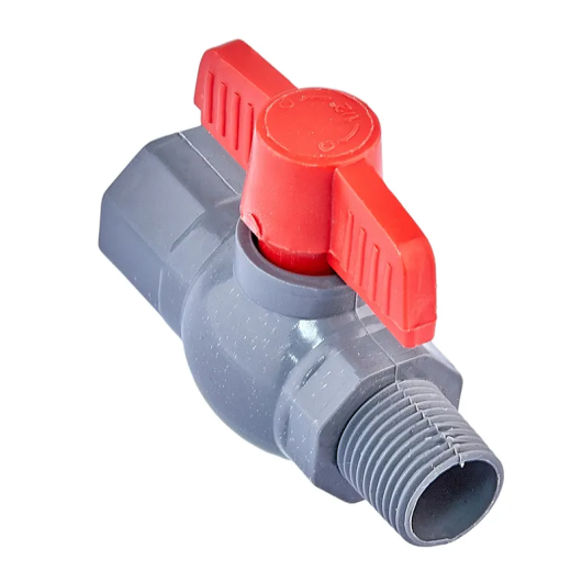 Кран шаровой Plamix PVM-1/2" FM PVC (PM0619) купить в САНН Одесса, изображение 2