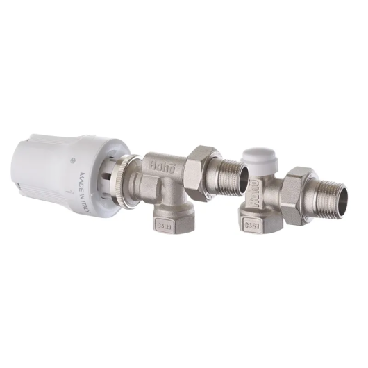 Комплект для подключения радиатора Roho R5170-050K - 1/2" осевой (RO0120) купить в САНН Одесса