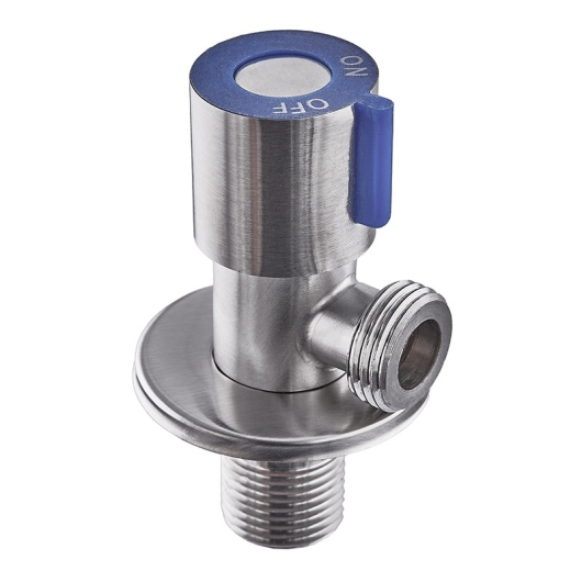 Кран для подключения сантехприборов MIXXUS VAL-01-1/2x1/2 из нерж. стали SUS304 (Цвет синий) (MI6117) купить в САНН Одесса, изображение 2