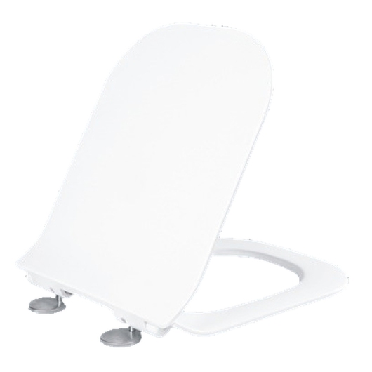 Сидение-крышка для унитаза MIXXUS SEAT COVER STYLE-2002 426х339х30mm дюропластовое быстросъемное с микролифтом (MI7038) купить в САНН Одесса, изображение 2