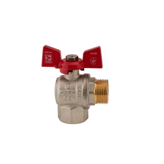 Кран шаровый Koer 3/4" ГШБ угловой (KR.208) (KR2806) купить в САНН Одесса, изображение 2