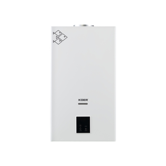 Газовая колонка KOER KWH.G0210 WHITE дымоходная с модуляцией 10 л/мин, цвет белый (KR5556) купить в САНН Одесса
