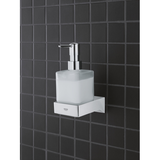 Дозатор жидкого мыла Grohe Selection Cube (40805000) купить в САНН Одесса