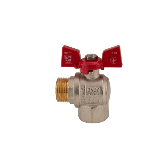 Кран шаровый Koer 3/4" ГШБ угловой (KR.208) (KR2806) купить в САНН Одесса, изображение 3