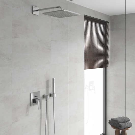 Душевая система скрытого монтажа со смесителем Grohe Eurocube (25238000) купить в САНН Одесса, изображение 2