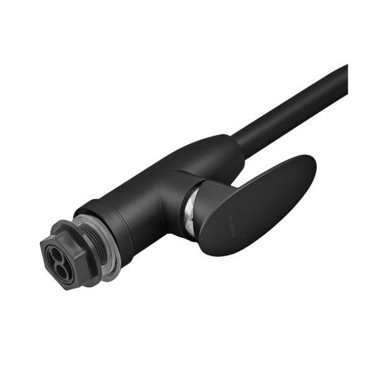 Змішувач для кухні Plamix Cezar-011-B SET Matte black (з підведенням) (PM0668) купить в САНН Одесса