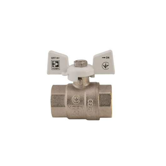 Кран шаровый Koer 3/4" ГГБ (KR.217.W) белый (KR0179) купить в САНН Одесса, изображение 3