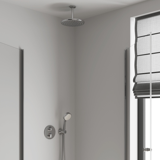 Верхний душ с потолочным кронштейном Grohe Tempesta (26669000) купить в САНН Одесса, изображение 3