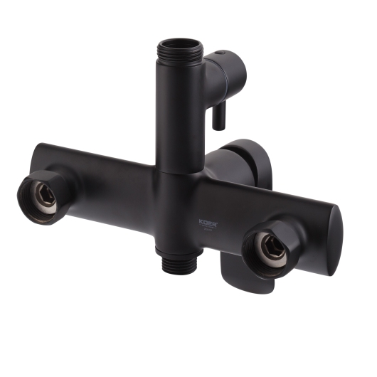 Душевая колонна со смесителем KOER KB-52028-05, 2 функции (Цвет черный) (KR5310) купить в САНН Одесса, изображение 4