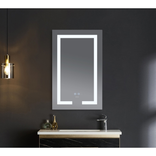 Зеркало MIXXUS HARD MR07-50x80 с LED Touch, Anti-fog, димером, рег. яркости (MX9992) купить в САНН Одесса, изображение 4