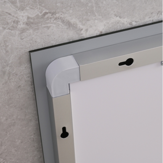 Зеркало MIXXUS HARD MR06-60x80 с LED Touch, Anti-fog, димером, рег. яркости, часами (MI6929) купить в САНН Одесса, изображение 2