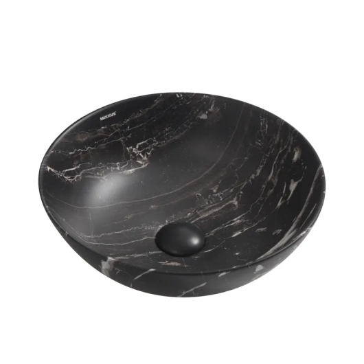 Раковина накладная MIXXUS PREMIUM ELLIPSE-0106 MARBLE 390х390х140mm (MP6533) купить в САНН Одесса, изображение 3