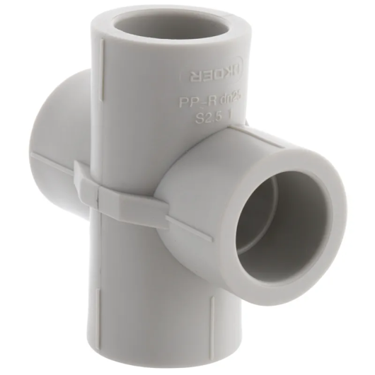 Крестовина ПРОХОДНАЯ Koer K0262.PRO - 25 PPR (KP2615) купить в САНН Одесса, изображение 3