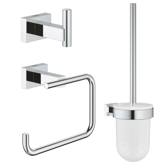 Набор аксессуаров 3 в 1 Grohe Essentials Cube New (40757001) купить в САНН Одесса, изображение 3
