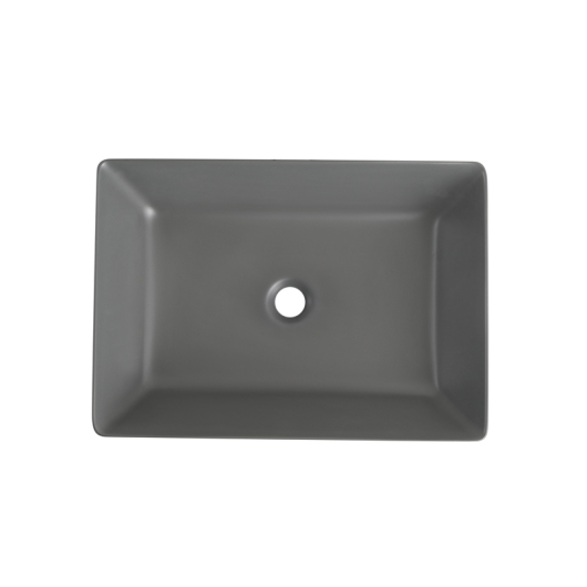 Раковина накладная MIXXUS PREMIUM QUADRO-0108 GRAY 550x390x145mm (MP6652) купить в САНН Одесса
