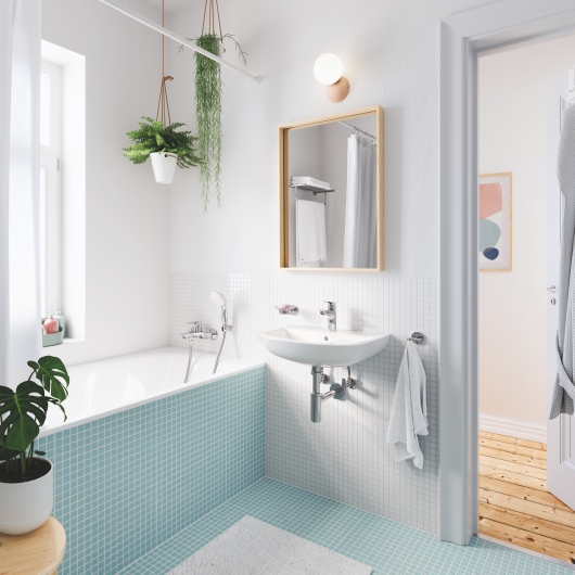 Сифон для раковины Grohe без выпуска (под донный клапан) без ревизии (Цвет хром) 1 1/4'' (28912000) купить в САНН Одесса