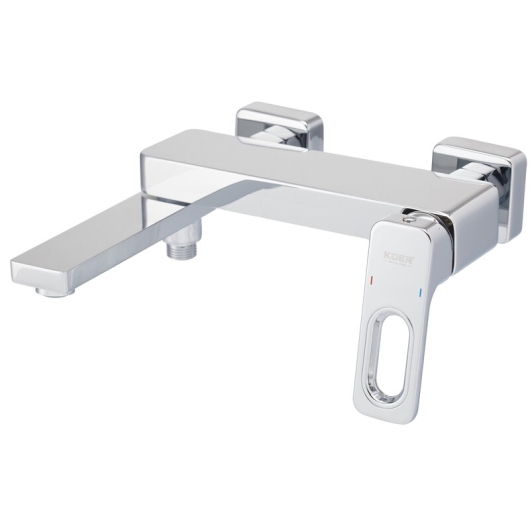 Смеситель для ванны с коротким изливом KOER KB-41031-01 (Цвет хром) (KR5436) купить в САНН Одесса, изображение 4
