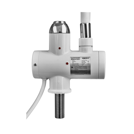 Водонагреватель 3,3 kW проточный ZERIX ELW21-F-WHITE рефлекторный излив, на мойку (цвет белый) (ZX5859) купить в САНН Одесса, изображение 3