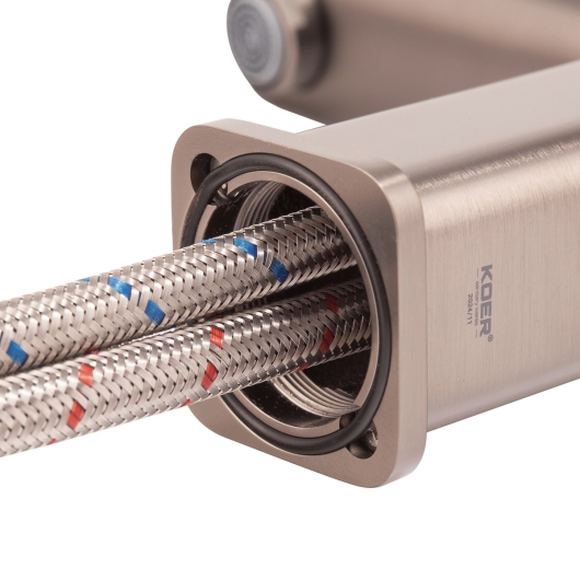 Смеситель для умывальника KOER KB-10031-07 (Цвет графит) (KR5432) купить в САНН Одесса, изображение 2