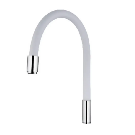 Излив для смесителя гибкий MIXXUS PREMIUM SPOUT RAINBOW WHITE (Цвет хром+излив белый) (MI0557) купить в САНН Одесса