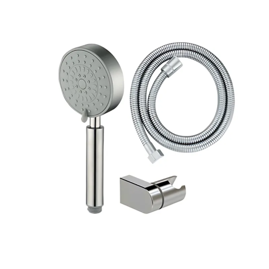Душевой набор MIXXUS SHOWER SET-07.SUS из нерж. стали SUS304 (шланг, лейка, кронштейн) (Цвет нерж) (MI6160) купить в САНН Одесса