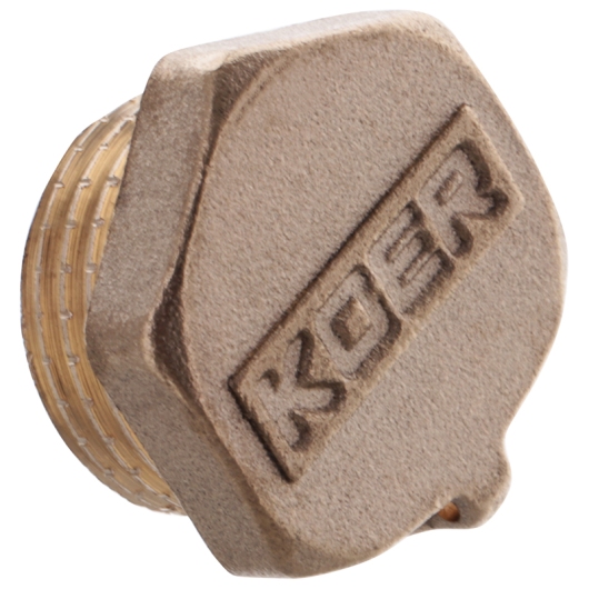Заглушка Koer KF.P06M.WN - 1/2'' Н (без никеля) (KR3023) купить в САНН Одесса, изображение 2