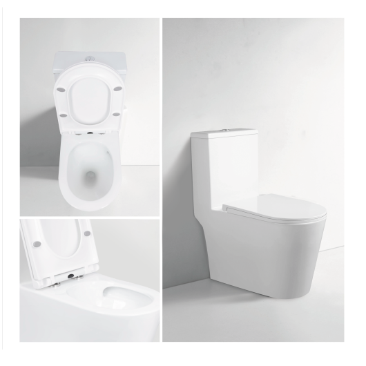 Унитаз моноблок напольный MIXXUS BEVEL-0406-T1 690х360х790mm система смыва TORNADO 1.0 (MI6729) купить в САНН Одесса