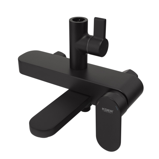 Душевая колонна со смесителем KOER KB-56030-05, 3 функции (Цвет черный) (KR5428) купить в САНН Одесса, изображение 2