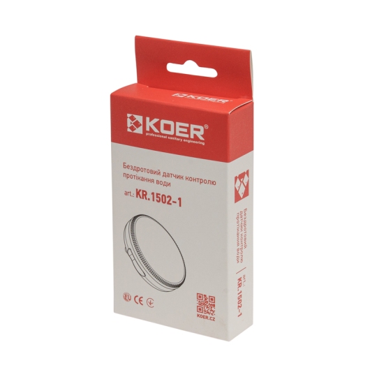 Датчик контроля протечки воды беспроводной Koer KR.1502-1 (KR5566) купить в САНН Одесса