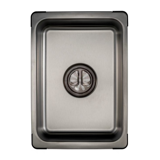 Мойка из нерж. стали MIXXUS MS6846-SET-01 MICRO DECOR GRAPHITE (3.0/0.8) комплект (цвет графит) (MI8388) купить в САНН Одесса, изображение 3
