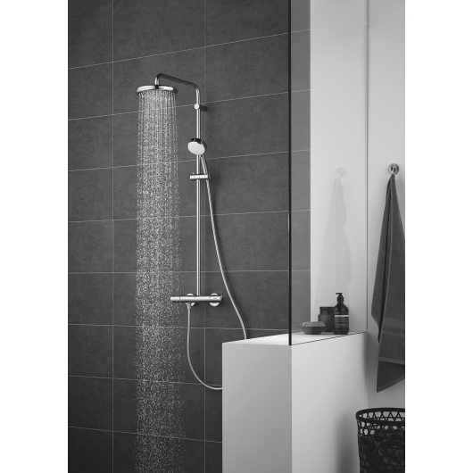 Душевая система с термостатом для душа Grohe New Tempesta Cosmop. System (27922001) купить в САНН Одесса, изображение 4