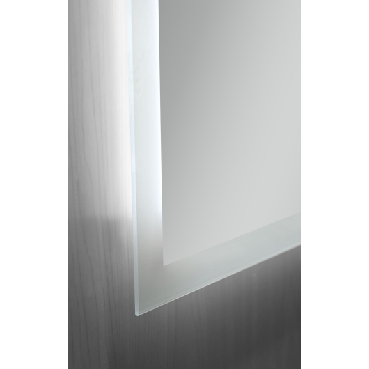 Зеркало MIXXUS FLAT MR04-80x60 с LED Touch, Anti-fog, димером, рег. яркости, часами (MI6928) купить в САНН Одесса