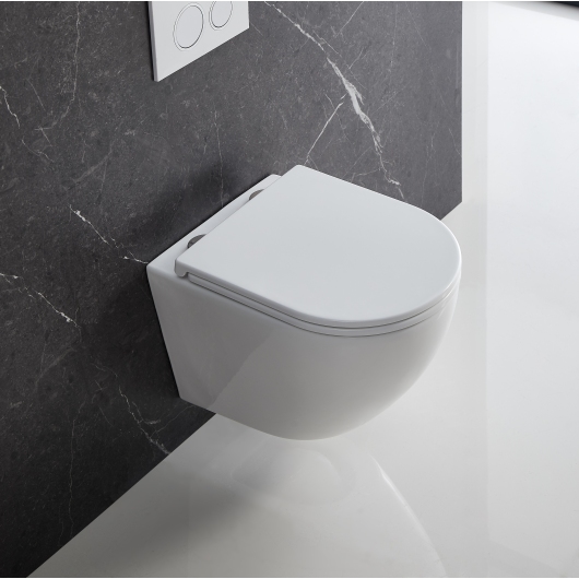 Комплект Grohe Set Унитаз ELLIPSE-0301-R система смыва RIMLESS + Инсталляция Grohe Rapid SL 38772001 (38772001ELLIPS0301R) купить в САНН Одесса, изображение 2