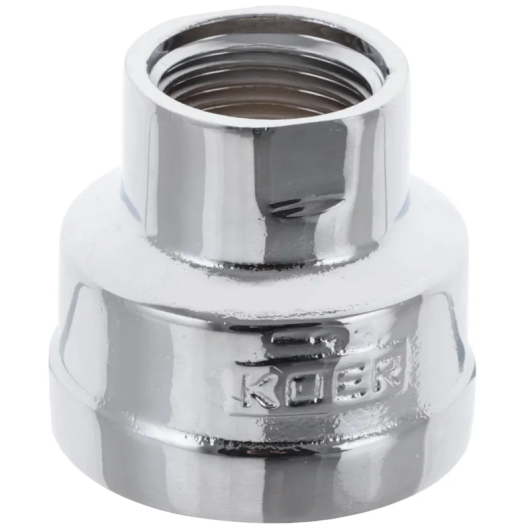 Муфта редукционная 1/2"х1" (хром) Koer KF.C0610.chr (KF0119) купить в САНН Одесса, изображение 2