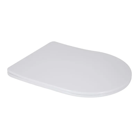 Сидение-крышка для унитаза MIXXUS SEAT COVER BEVEL-2006 460х360х40mm дюропластовое быстросъемное с микролифтом (MI6733) купить в САНН Одесса, изображение 2