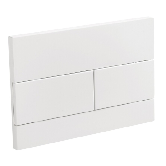 Панель смыва KOER KT-0603-03 240x160x10mm пластиковая, кнопка линейная (цвет белый) (KR5318) купить в САНН Одесса